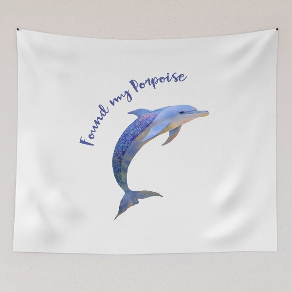 Item preview, Found my Porpoise designed and sold by MagicalOceanArt.