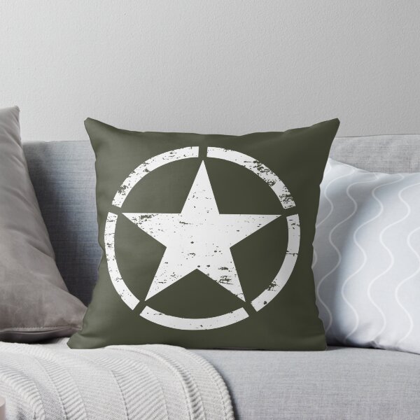 Vista previa del artículo con la obra «Estrella de la invasión aliada de la Segunda Guerra Mundial Día D», diseñado y vendido por Beltschazar.