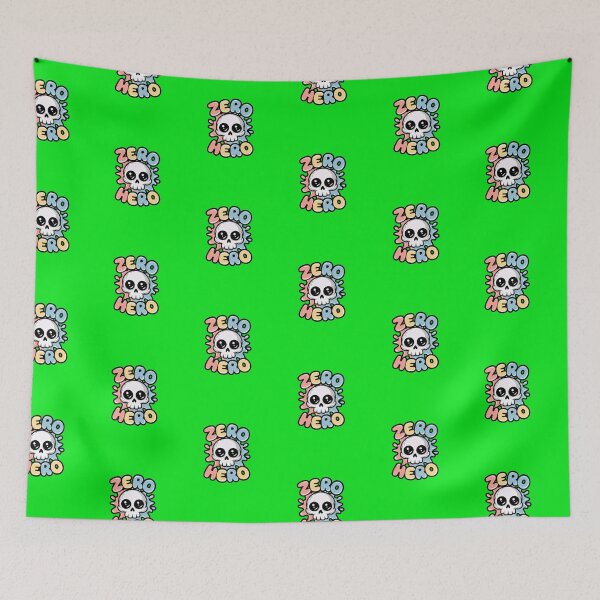 Item preview, zero skateboards colorful splash skull skate life designed and sold by bukajart.