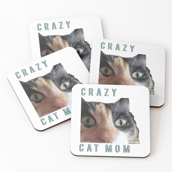 Item preview, Crazy Cat Mom designed and sold by Lyra-and-Neska.