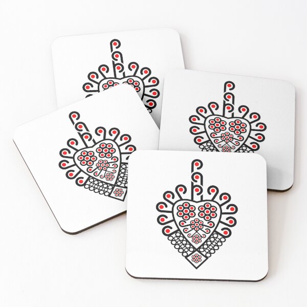 Item preview, Folk art, pattern of Polish highlanders - Parzenica Valentines day designed and sold by mikistudio.