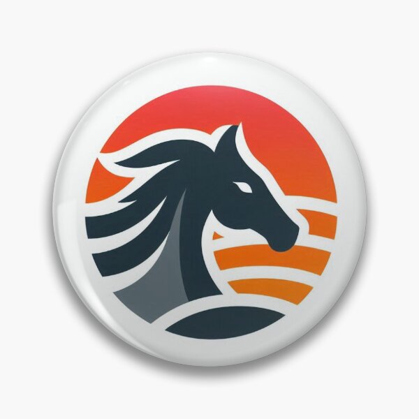 Item preview, Logo Caballo con color en tonos rojo y naranja designed and sold by vambrosio15.