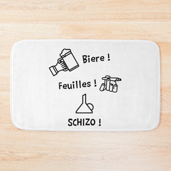 Item preview, BEER, LEAVES, SCHIZO! (rock, scissors, rag) designed and sold by francoisville.
