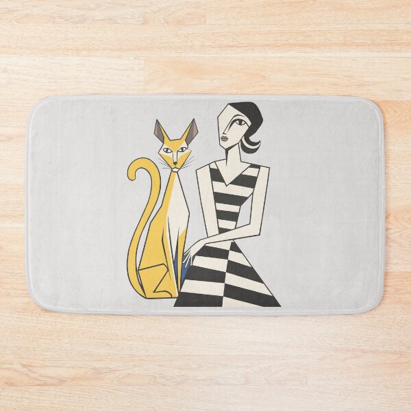 Item preview, Surreal Sphynx Cat and Skinny Girl Art designed and sold by paulo silveira.