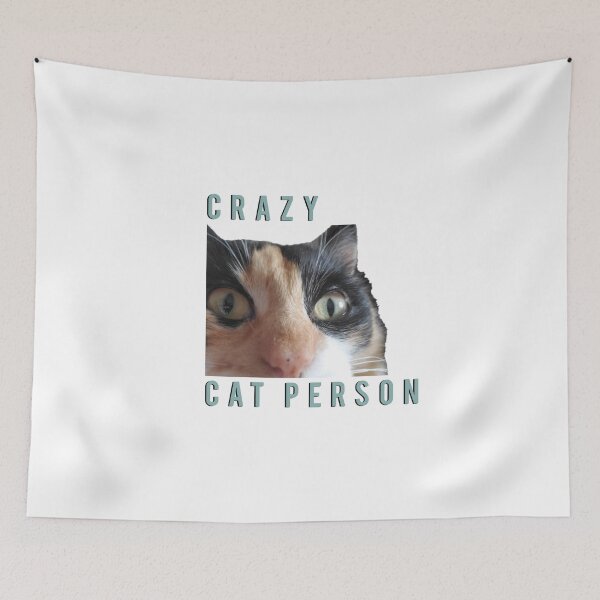Item preview, Crazy Cat Person designed and sold by Lyra-and-Neska.