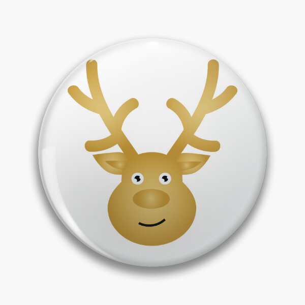 Item preview, Christmas Deer Face designed and sold by DigitalMediaHub.