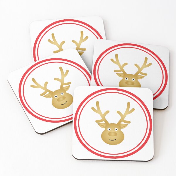 Item preview, Christmas Deer Face designed and sold by DigitalMediaHub.