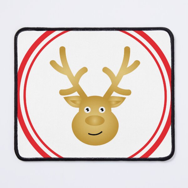 Item preview, Christmas Deer Face designed and sold by DigitalMediaHub.