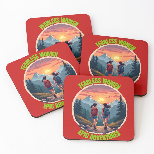 Item preview, Fearless Women, Epic Adventures - Hiking Women designed and sold by MSMPrintDesign.