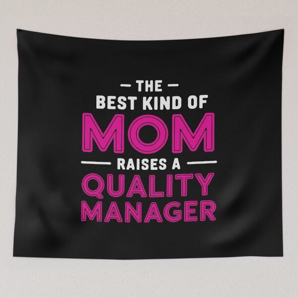 Item preview, Quality Manager Mom Qc Qa Job designed and sold by tmerchtrends.