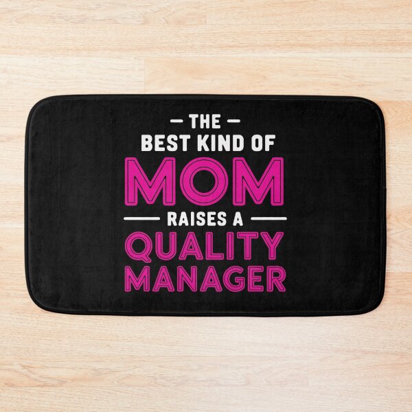 Item preview, Quality Manager Mom Qc Qa Job designed and sold by tmerchtrends.