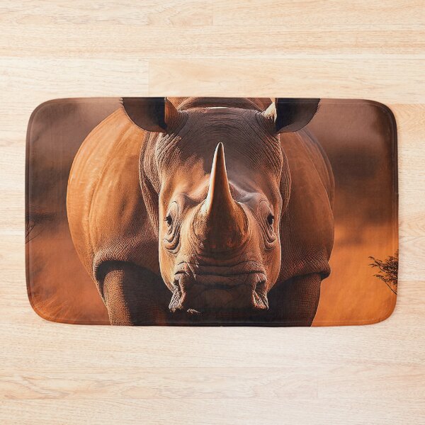 Item preview, Rhino in the Savannah | Digitally Handmade Drawing Painting V2 designed and sold by FilipeFerreira.