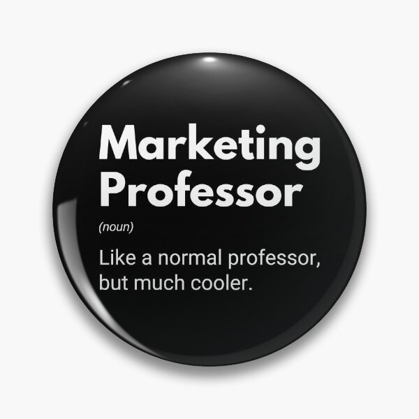 Item preview, Marketing Professor Like A Normal Professor But Much Cooler Funny marketing designed and sold by CuteLovelyDesigns.