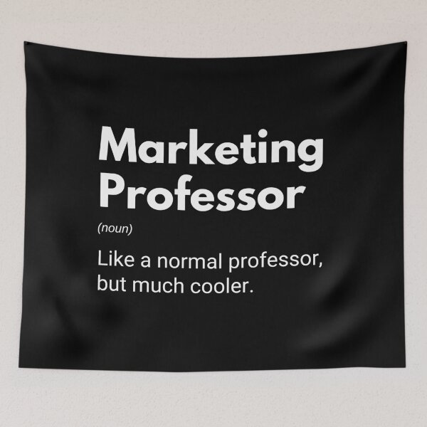 Item preview, Marketing Professor Like A Normal Professor But Much Cooler Funny marketing designed and sold by CuteLovelyDesigns.