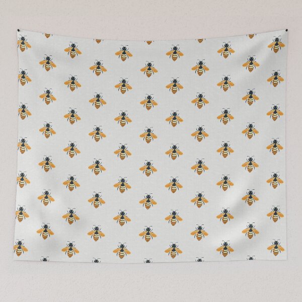 Item preview, Small scale bees pattern designed and sold by hellcom.