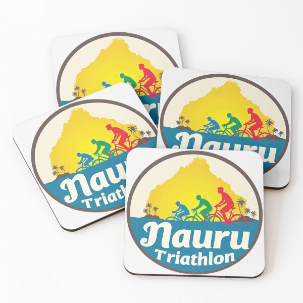 Item preview, Nauru Triathlon Spirit – Swim, Bike, Run Island Style designed and sold by Triathlongram.