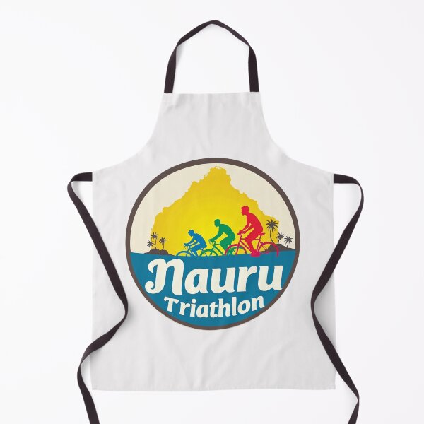 Item preview, Nauru Triathlon Spirit – Swim, Bike, Run Island Style designed and sold by Triathlongram.