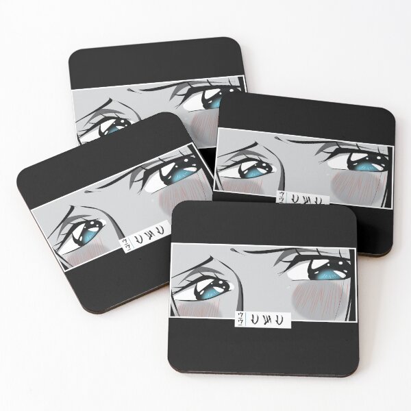 Item preview, UwU Anime Eyes Stare Japanese Cozy Manga Panel designed and sold by Otakurypto.