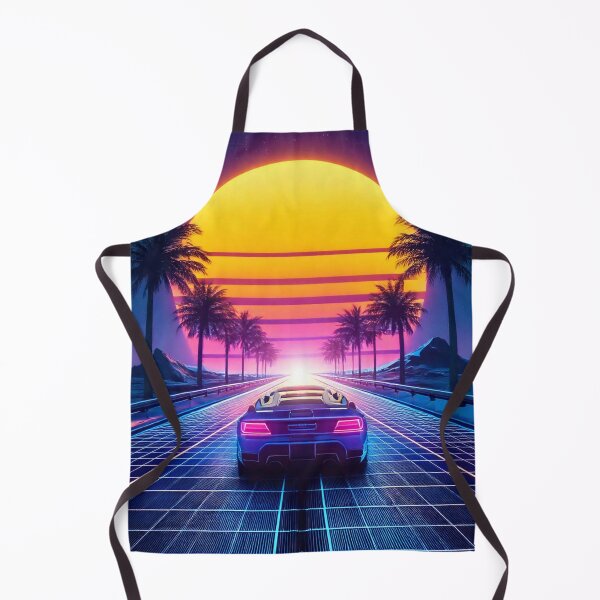 Item preview, Sunset Drive In Synthwave Style designed and sold by Unwind-Art-Work.