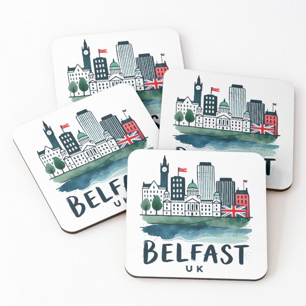 Item preview, Belfast Northern Ireland UK designed and sold by WanderlustCoCo.