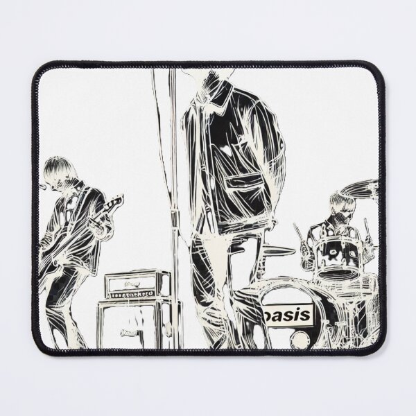 Item preview, Oasis inspired line drawing Liam and Noel Gallagher designed and sold by SmartProof Branding.