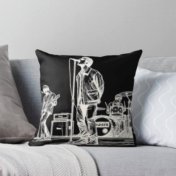 Item preview, Oasis inspired line drawing Liam and Noel Gallagher designed and sold by SmartProof Branding.