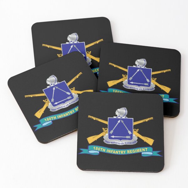 Item preview, 180th Infantry Regiment w Br - Ribbon X 300 designed and sold by Military Insignia Products.