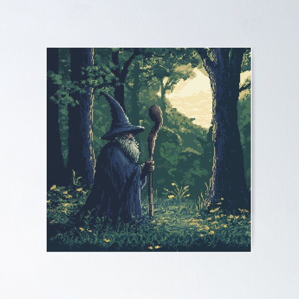 Item preview, Wizard 8bit designed and sold by Rtymer.