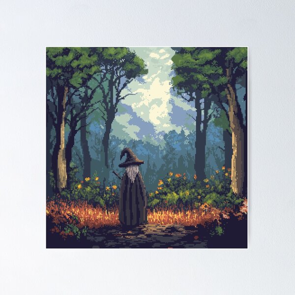 Item preview, Wizard 8bit designed and sold by Rtymer.