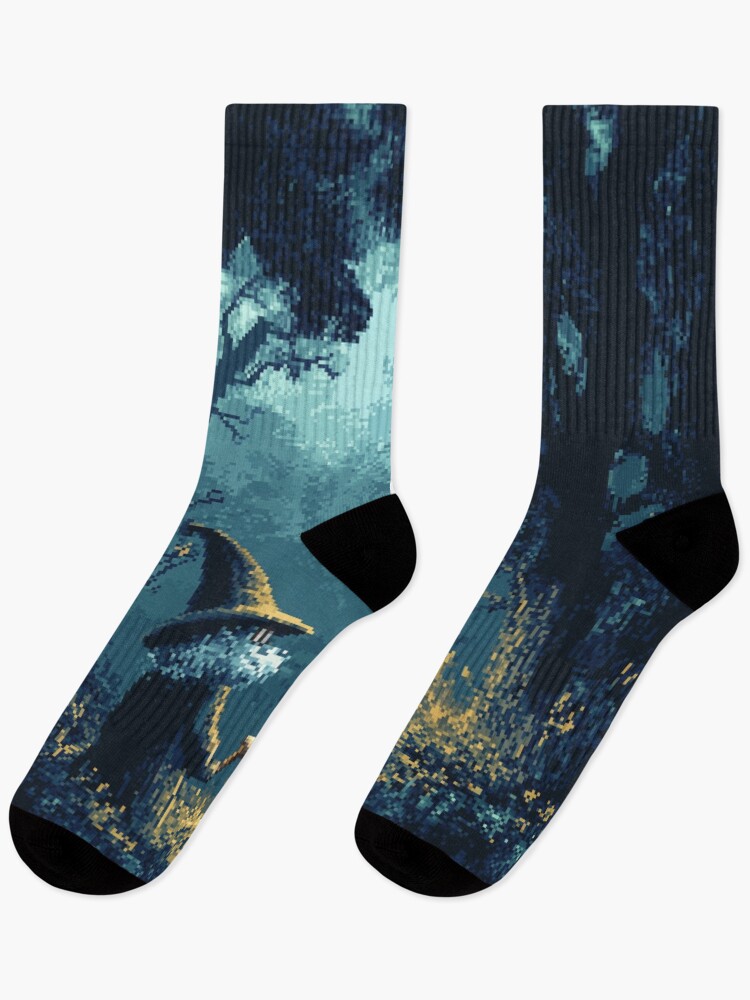 Thumbnail 1 of 5, Socks, Wizard 8bit designed and sold by Rtymer.