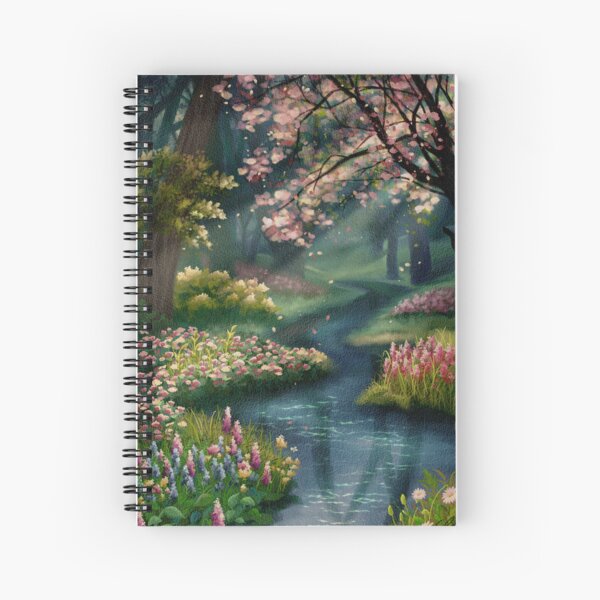 Aperçu de l'œuvre Ruisseau enchanté créée et vendue par bellacpaintings.