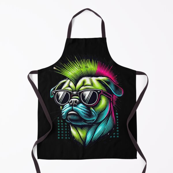 Item preview, Pug Punk: The Rebel designed and sold by JessFranco.