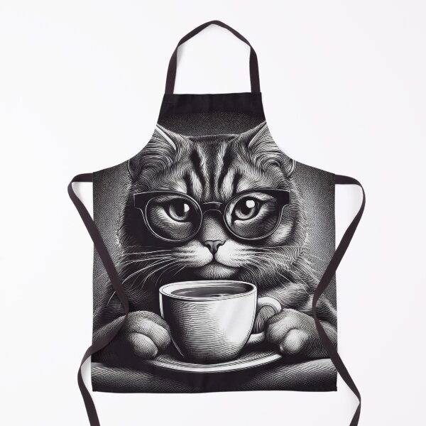 Item preview, Funny up all night Cat drinking coffee designed and sold by Boxing Kangaroo Retail Company.
