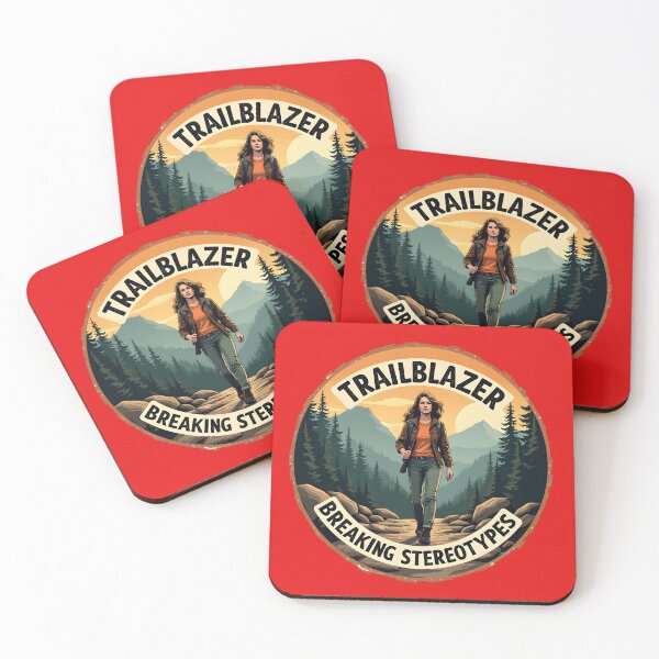 Item preview, Trailblazer: Breaking Stereotypes - Hiking Women designed and sold by MSMPrintDesign.