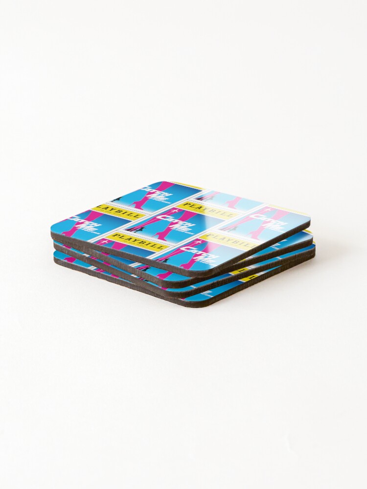 Thumbnail 4 of 5, Coasters (Set of 4), Live In Living Color Program designed and sold by sketchetic.