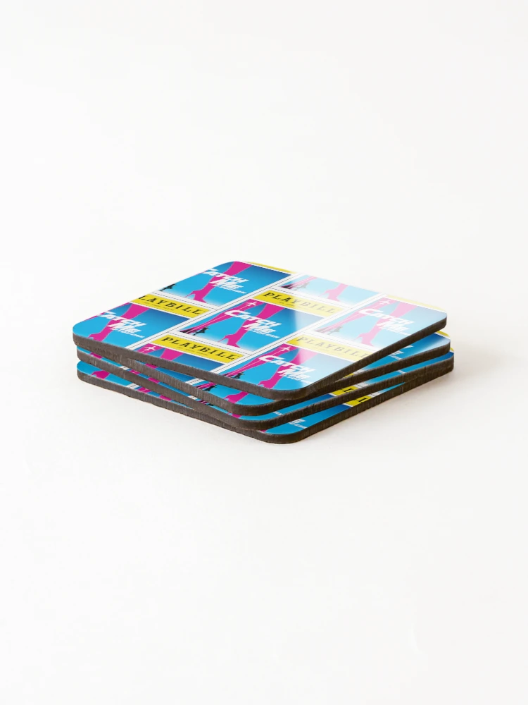 Thumbnail 4 of 5, Coasters (Set of 4), Live In Living Color Program designed and sold by sketchetic.