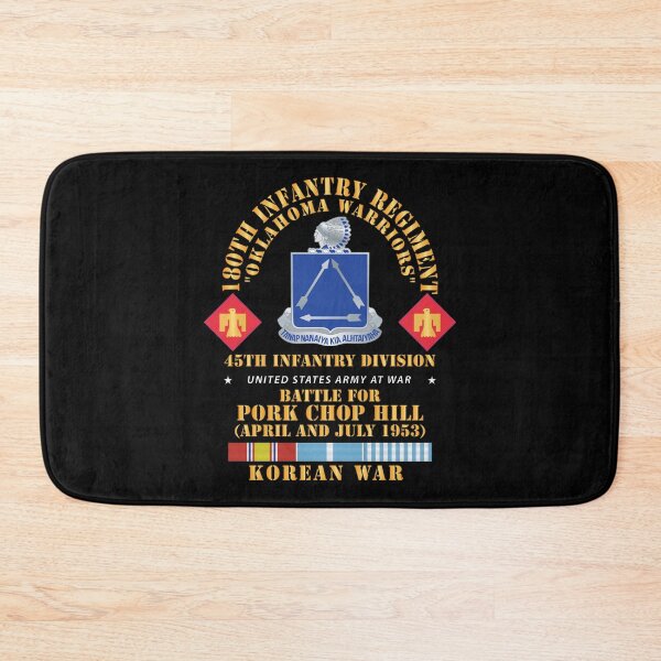 Item preview, 180th Infantry Regiment - 45th ID - Battle Pork Chop Hill, Korean War X 300 designed and sold by Military Insignia Products.