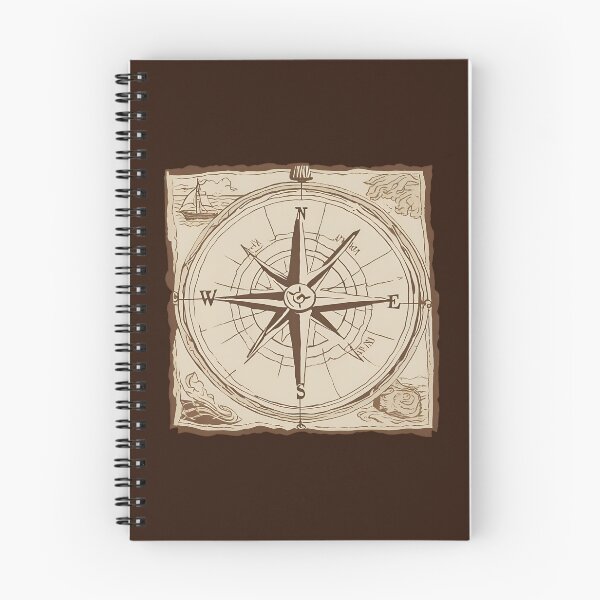 Item preview, The Journey Awaits Compass designed and sold by EverbrightCo.