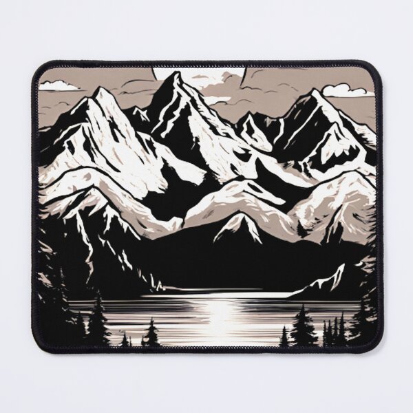 Item preview, Lago y montañas designed and sold by Tenpaces.