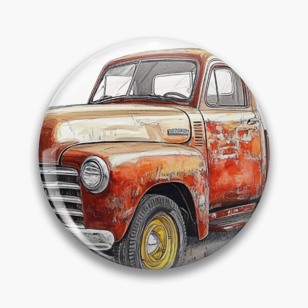 Item preview, Rusty Red Pickup" designed and sold by NomadicDreamer.