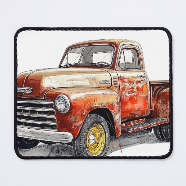Item preview, Rusty Red Pickup" designed and sold by NomadicDreamer.