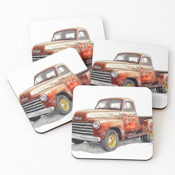 Item preview, Rusty Red Pickup" designed and sold by NomadicDreamer.