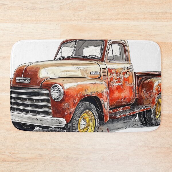 Item preview, Rusty Red Pickup" designed and sold by NomadicDreamer.
