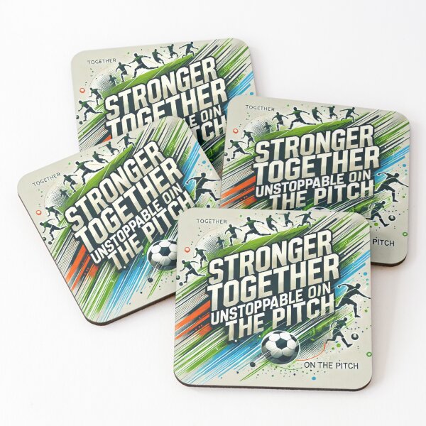 Item preview, Empowering Football: Stronger Together Artwork designed and sold by RainbowSlide.