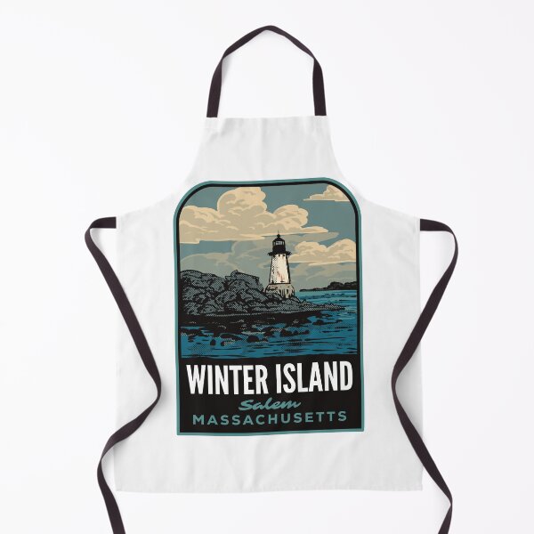 Item preview, Winter Island Salem Massachusetts Retro designed and sold by HalpinDesign.