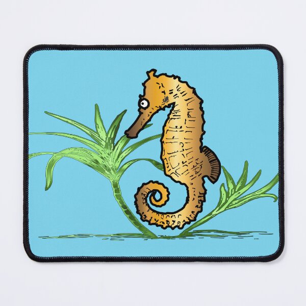 Item preview, Golden Seahorse designed and sold by pawsinprofile.