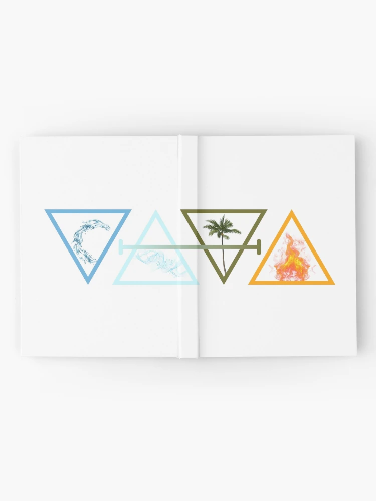 Thumbnail 2 of 3, Journal, Elemental Power Symbols designed and sold by RJLCAM.