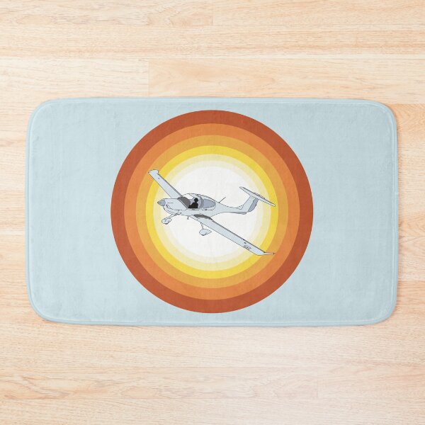 Item preview, Aviation Design Diamond DA40 Aircraft Flying at Sunset designed and sold by skye-studio.