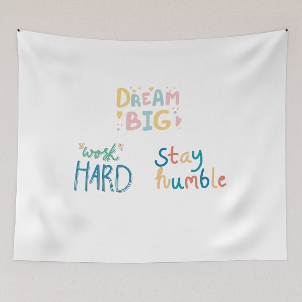 Item preview, Dream big, work hard, stay humble designed and sold by Monem-RASH.