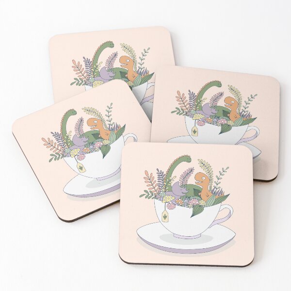 Item preview, Cup full of dinosaurs - cute Dino illustration by Cecca Designs designed and sold by Cecca-Designs.